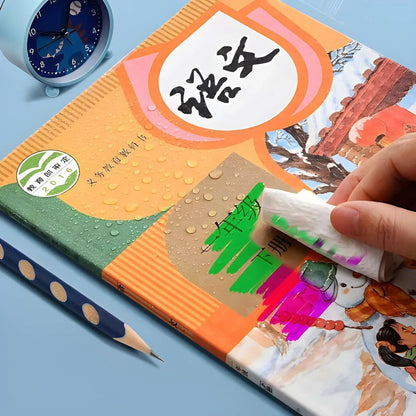 Self-Adhesive Transparent Waterproof Book Cover Film (30 Pcs – 3 Sizes, 10 Each)