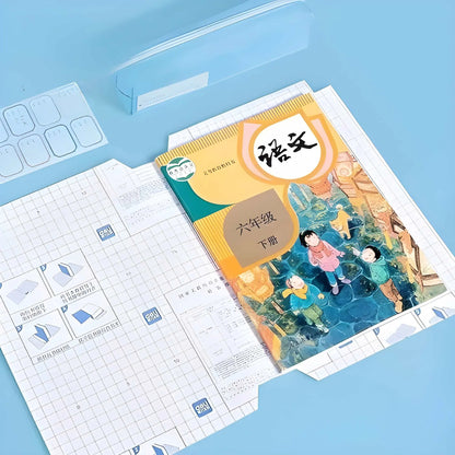 Self-Adhesive Transparent Waterproof Book Cover Film (30 Pcs – 3 Sizes, 10 Each)