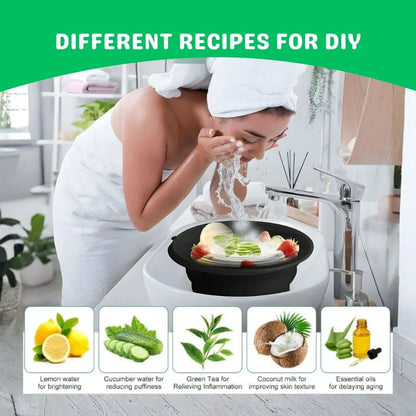 Silicone Ice Facial Bowl – Instant Glow, Tight Skin, Reduce Pimples & Puffiness for Fresh Skin at Home