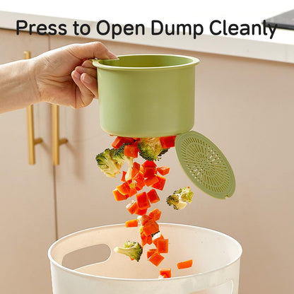 Kitchen Sink Drain Basket – Double Layer Strainer & Detachable Food Waste Filter