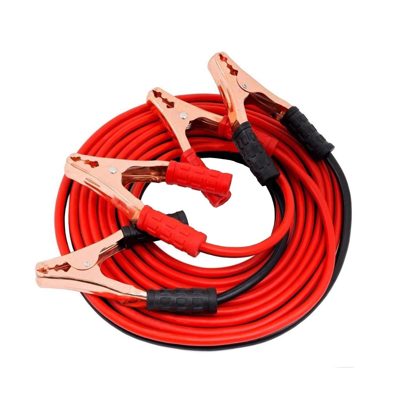 Car Heavy Duty Auto Jumper Cable, Battery Booster Wire Alligator With Clamps, Emergency Use 7ft, 500 AMP Car Battery Charging/Booster Cable,