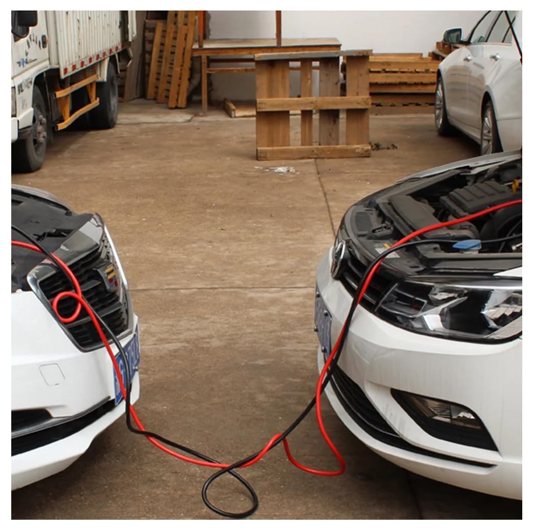 Car Heavy Duty Auto Jumper Cable, Battery Booster Wire Alligator With Clamps, Emergency Use 7ft, 500 AMP Car Battery Charging/Booster Cable,