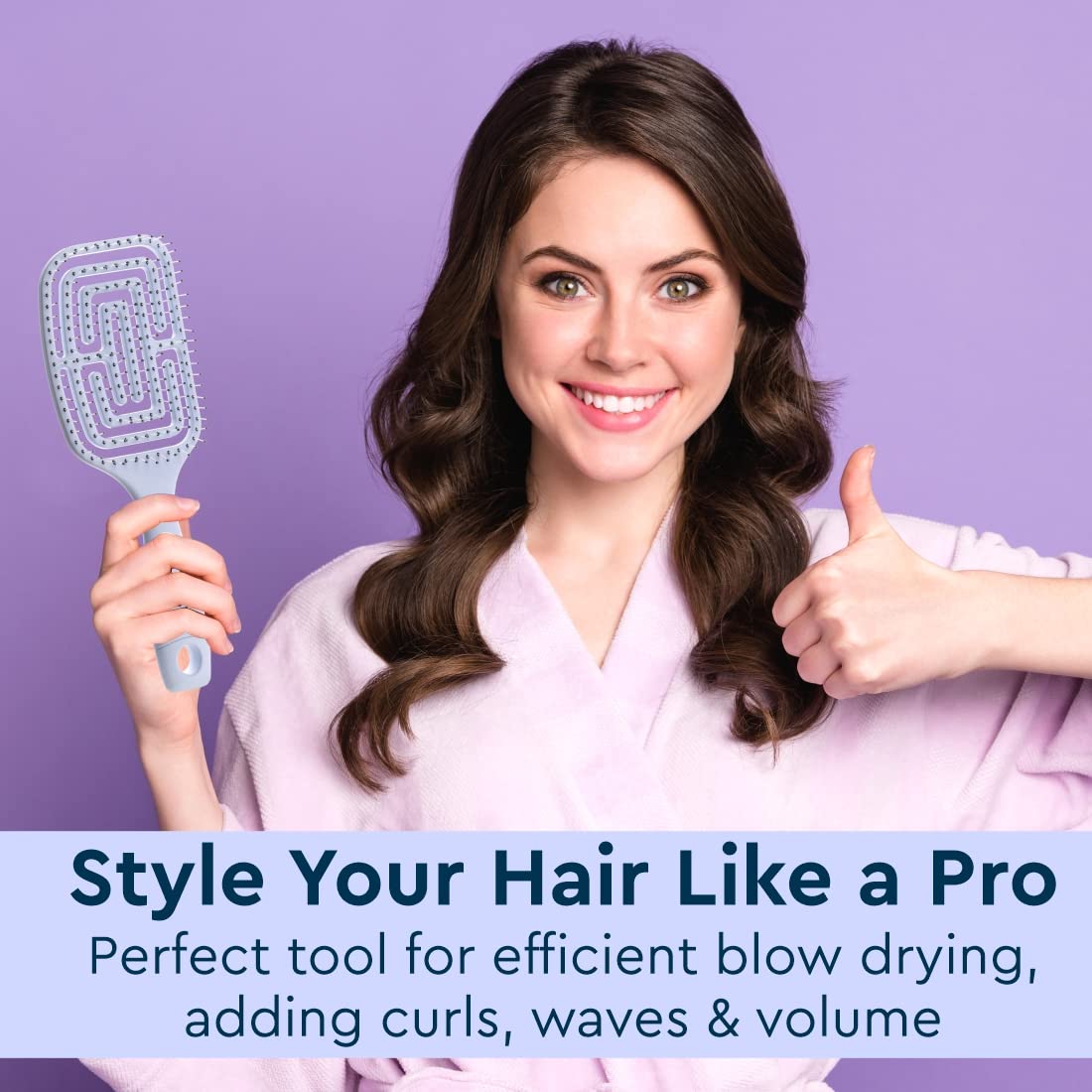 Viral 3D Flexible Hair Brush for All Hair Types | Buy 1 Get 1 Free