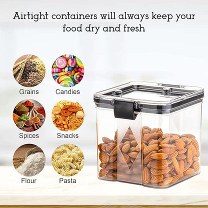 German-Quality Airtight Kitchen Storage Container Set – Durable, Stylish & BPA-Free