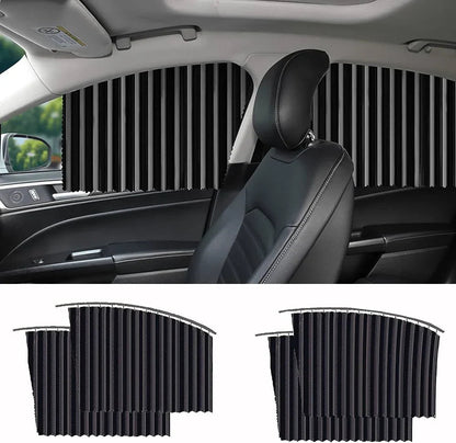 Premium Magnetic Car Curtains – Set of 4 for All Windows!