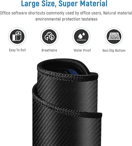 Anti-slip Keyboard Pad with (Shortcut Key Patterns)