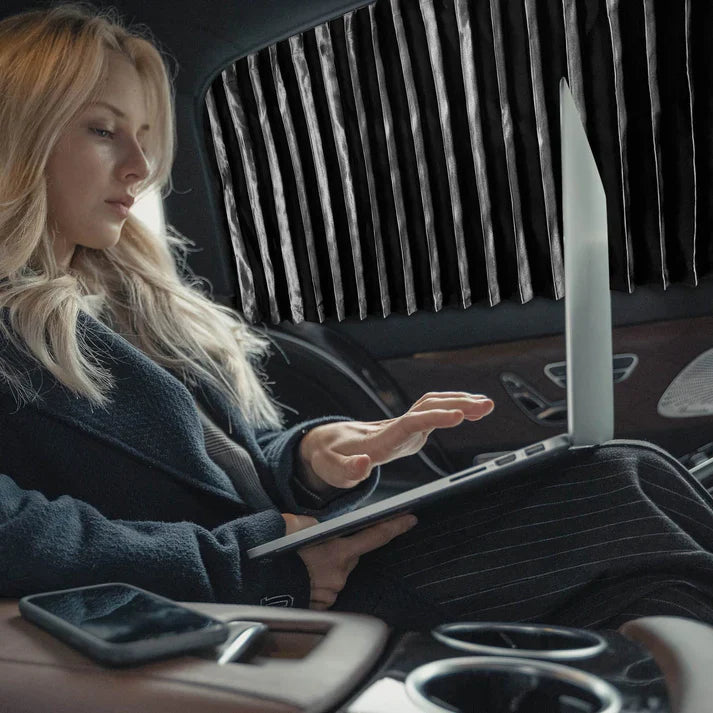 Premium Magnetic Car Curtains – Set of 4 for All Windows!