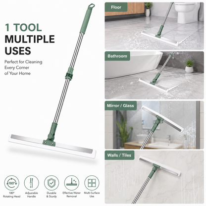 Magic Broom Silicone Multifunctional Wiper | Removes Water, Hair & Dust in One Swipe