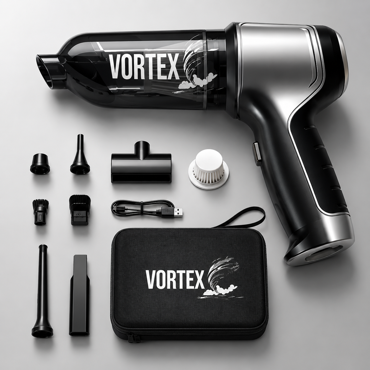 [UPGRADED] Wireless Powerful Car Vacuum Cleaner