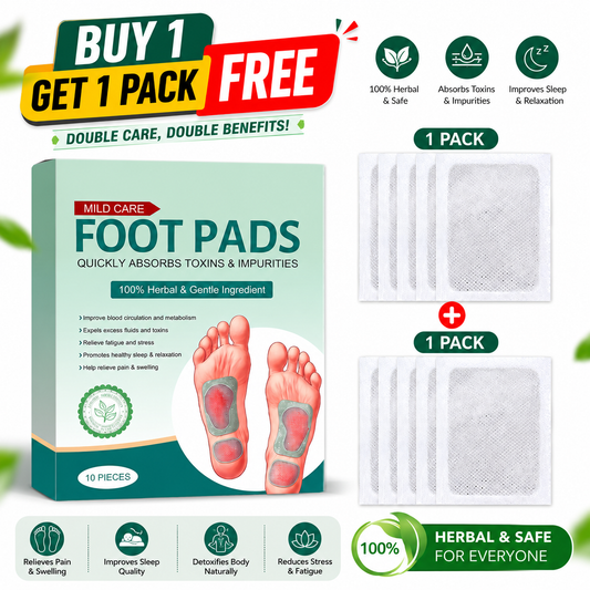 Premium Detox Foot Patches (Pack of 10) Buy 1 Get 1 Free!