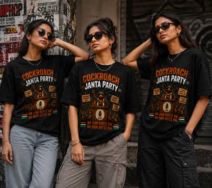 Cockroach Janta Party Oversized T-Shirt