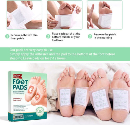 Premium Detox Foot Patches (Pack of 10) Buy 1 Get 1 Free!