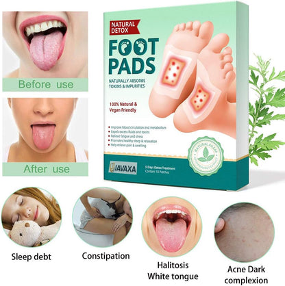Premium Detox Foot Patches (Pack of 10) Buy 1 Get 1 Free!