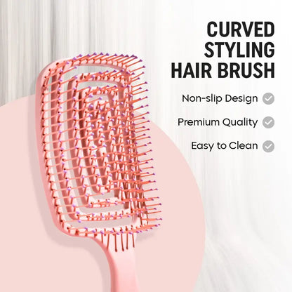 Viral 3D Flexible Hair Brush for All Hair Types | Buy 1 Get 1 Free