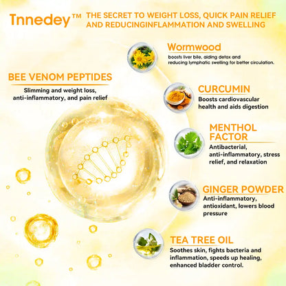 Bee Venom Lymphatic Drainage & Slimming Foot Patches 🌿👣 – Buy 1 Get 1 Free!